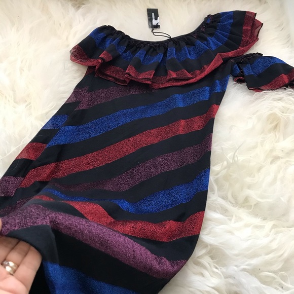 Diesel D-OLS Sparkle One Shoulder Dress - Picture 4 of 6